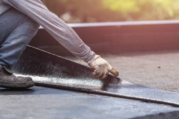 Professional Basement Waterproofing technician working in Mount Victoria, MD